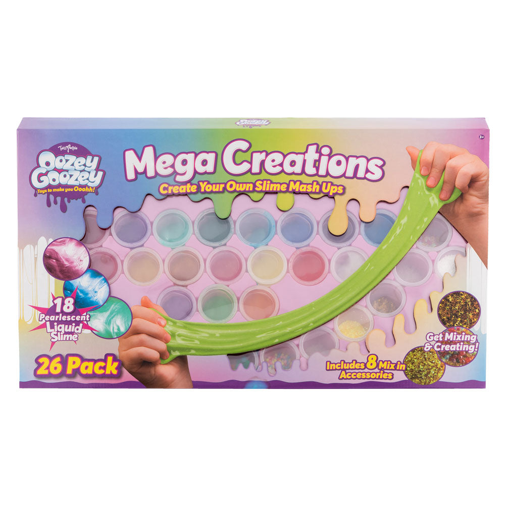 Oozey Goozey Mega Creations Slime Set - 26 Pack