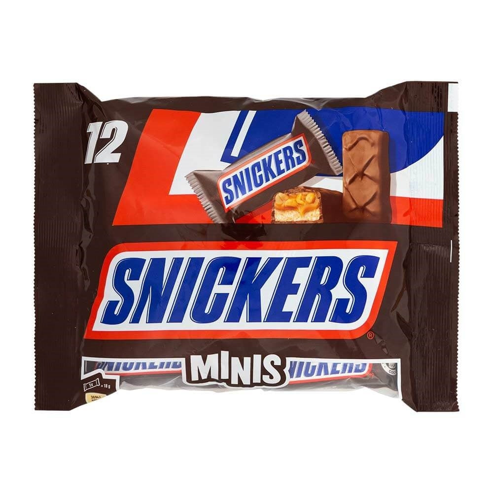 Snickers Minis 12 Pack | Poundstretcher 511250