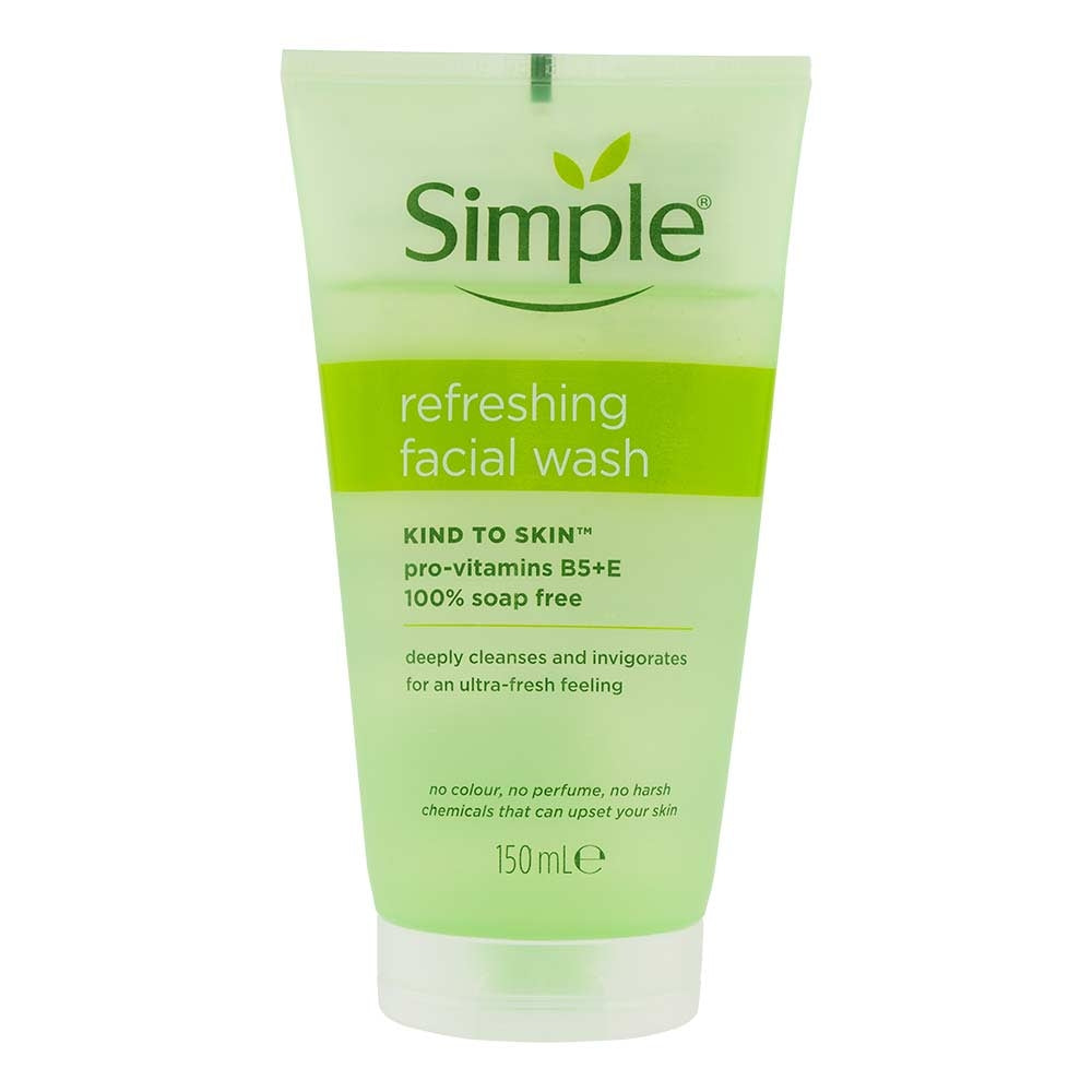 Simple Refreshing Facial Wash Gel 150Ml | Poundstretcher 511312