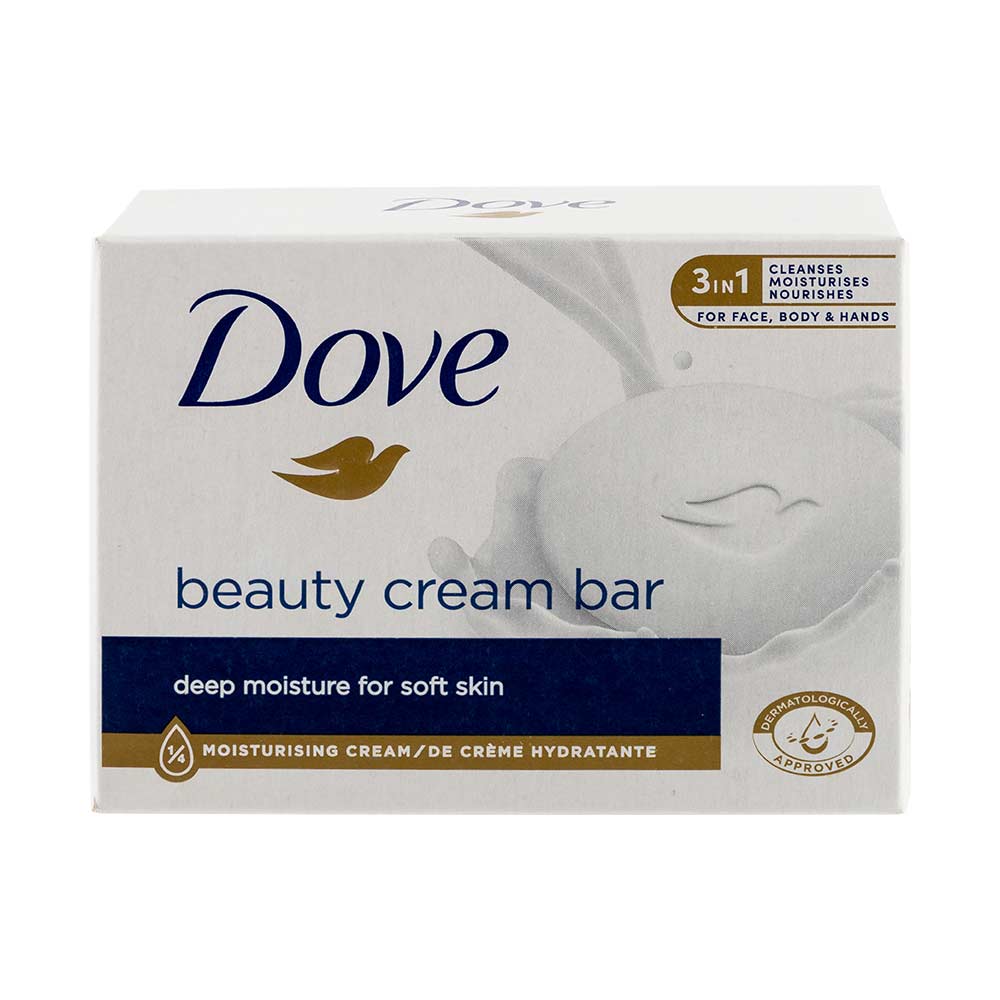 Dove Moisturising Soap Beauty Cream Bars 6 x 90g
