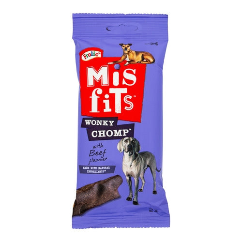 Misfits Wonky Chomps Beef Flavour | Poundstretcher 511472