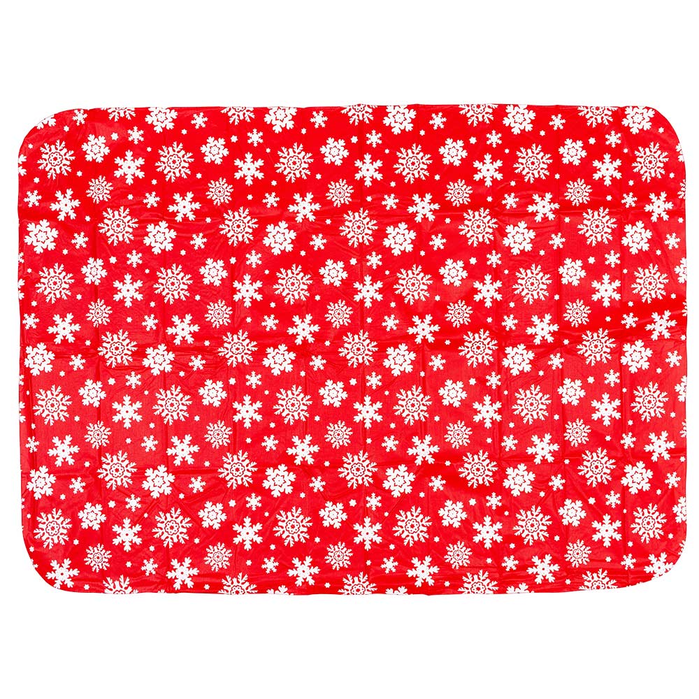 Christmas Dining Table Cloth With Flannel Backing 132 x 230cm