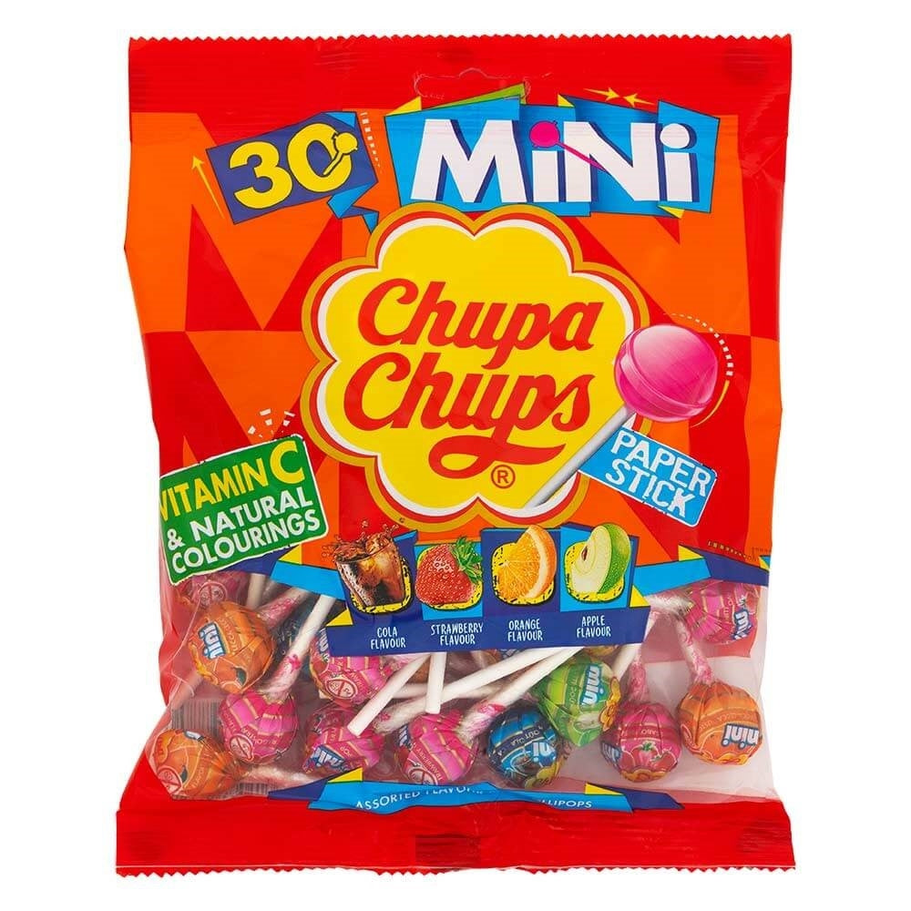 Chupa Chups Mini 30 X 6G Pack | Poundstretcher 512544