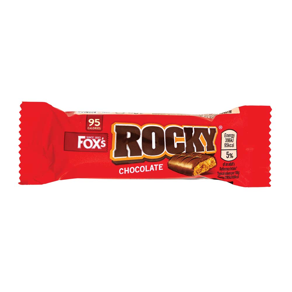 Fox's Rocky Chocolate Bars 19g x 7 Pack