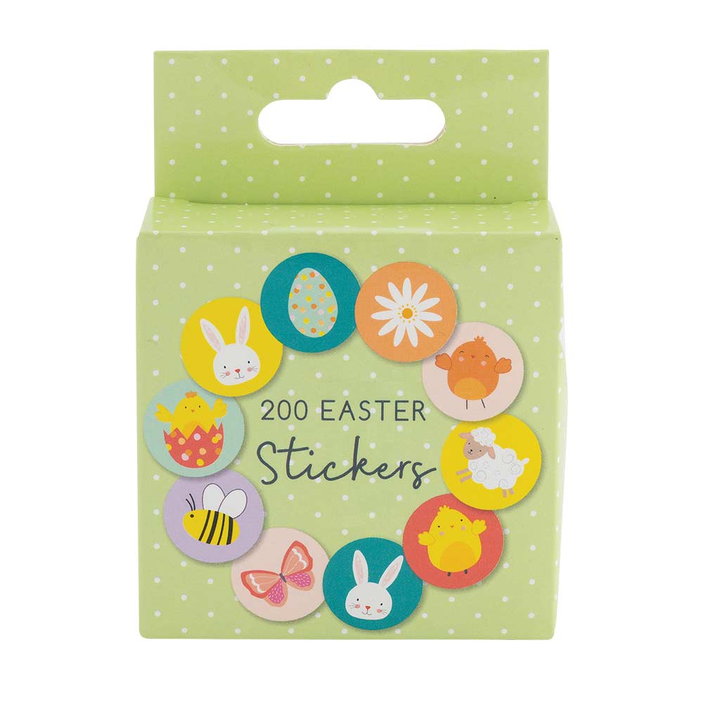 Easter Stickers Roll - 200 Pack