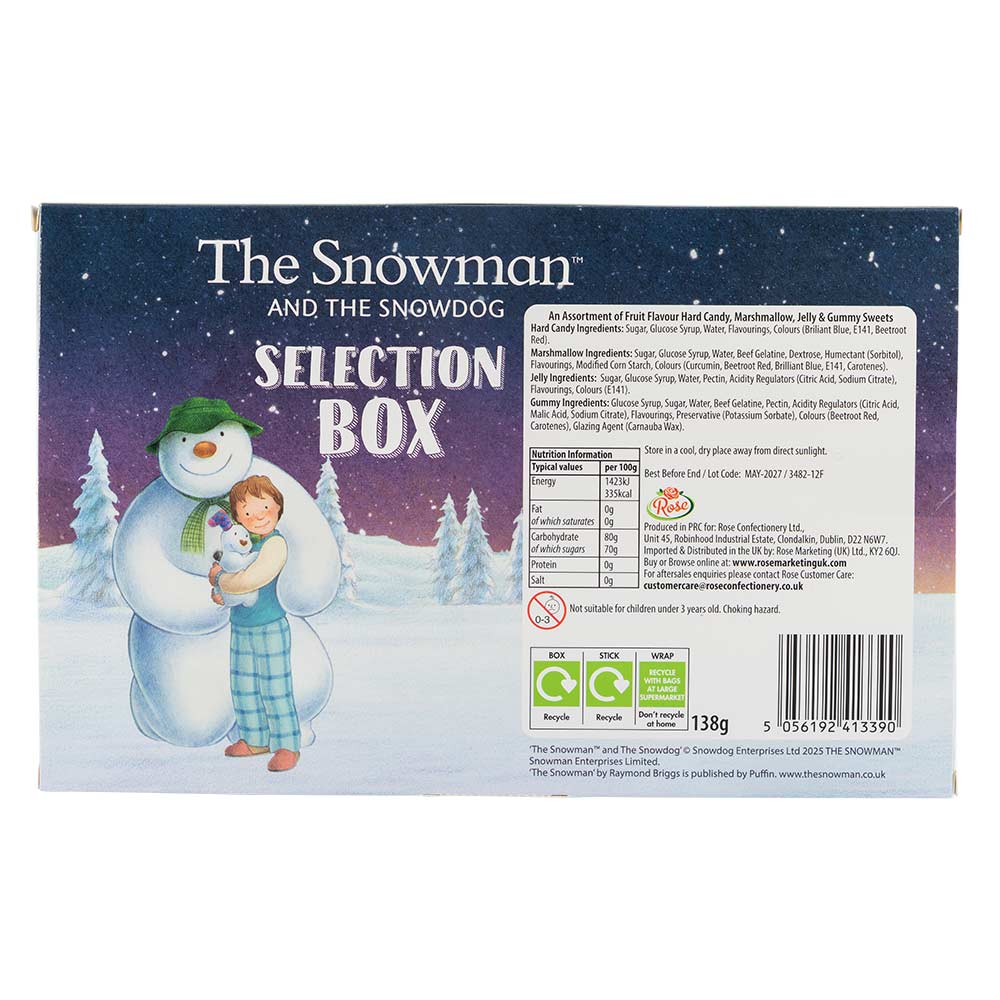 The Snowman & The Snowdog Selection Box 138g