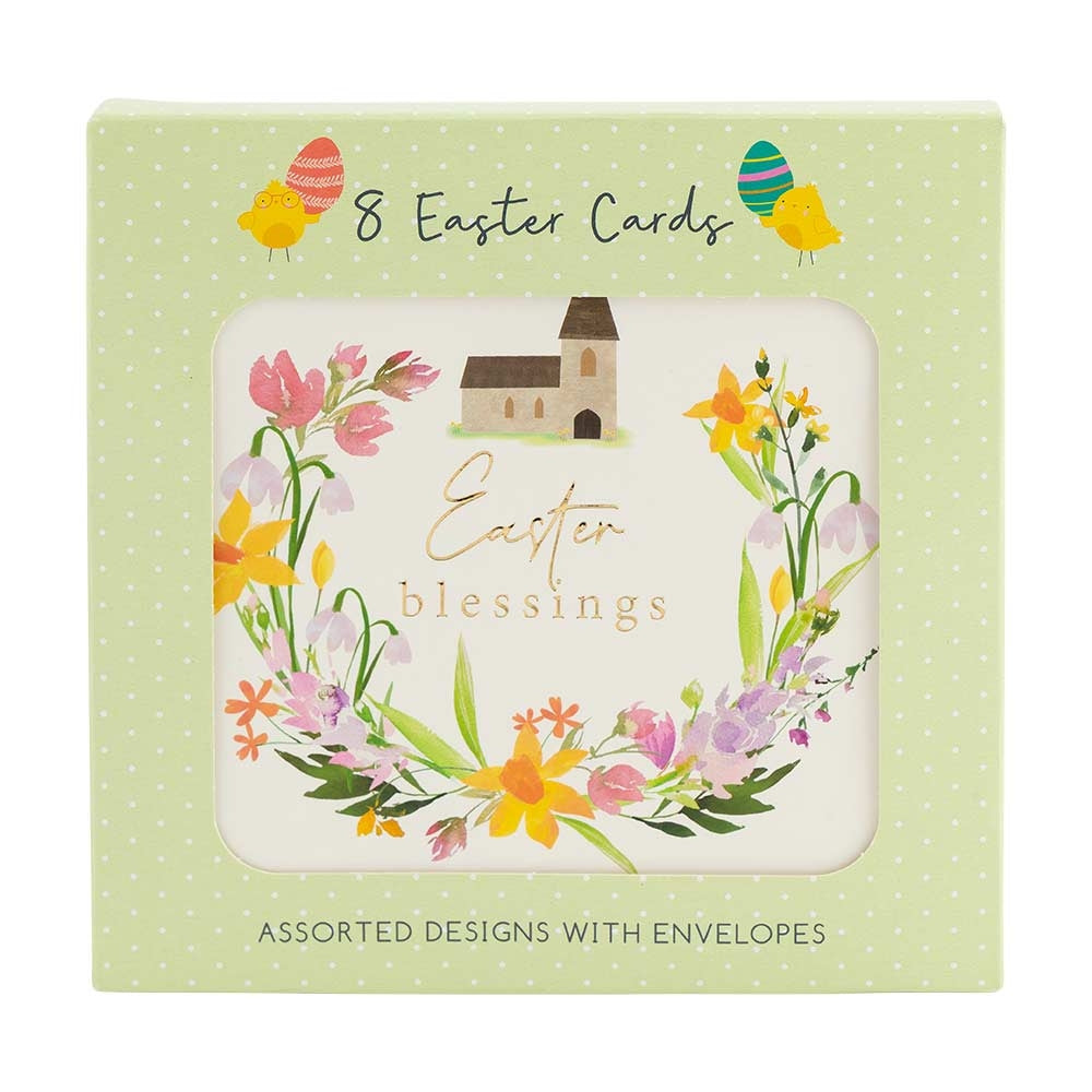 Easter Cards - 8 Pack | Poundstretcher 514605