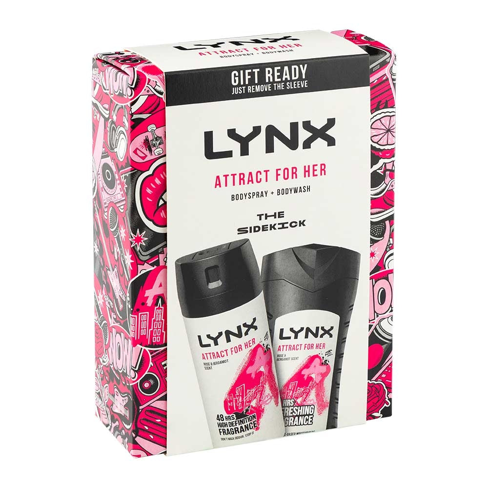Lynx Attract For Her Duo Gift Set | Poundstretcher 514782