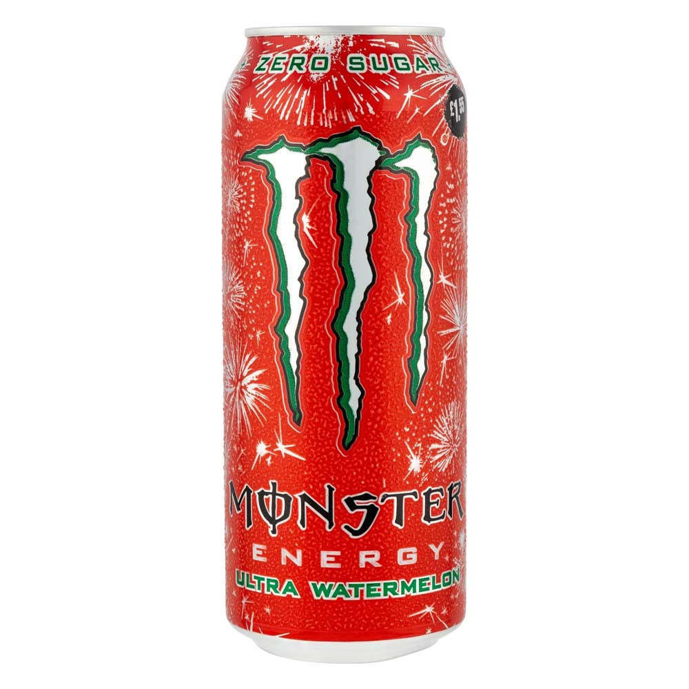 Monster Ultra Watermelon 500Ml | Poundstretcher 514841
