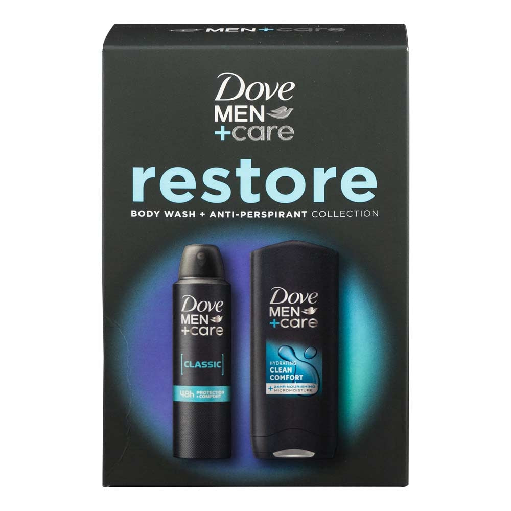 Dove Men+Care Restore Gift Set | Poundstretcher 514901