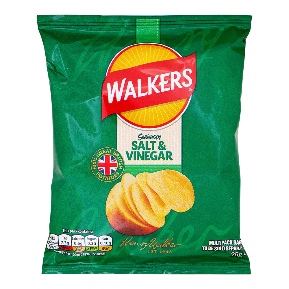 Walkers Crisps Variety 25g x 6 Pack