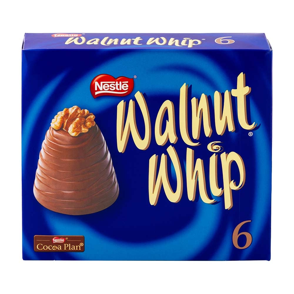 Nestle Walnut Whip 6 X 30G Pack | Poundstretcher 515241