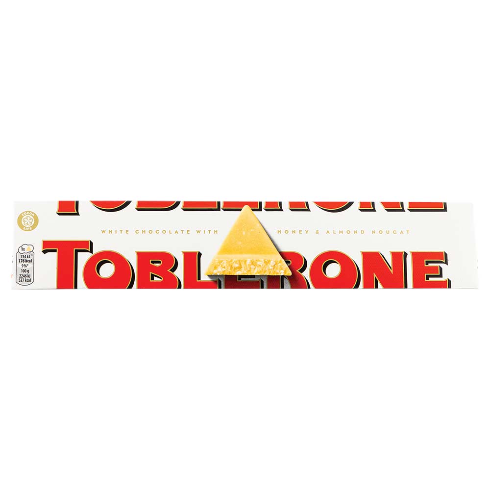 Toblerone White Chocolate Bar 340g
