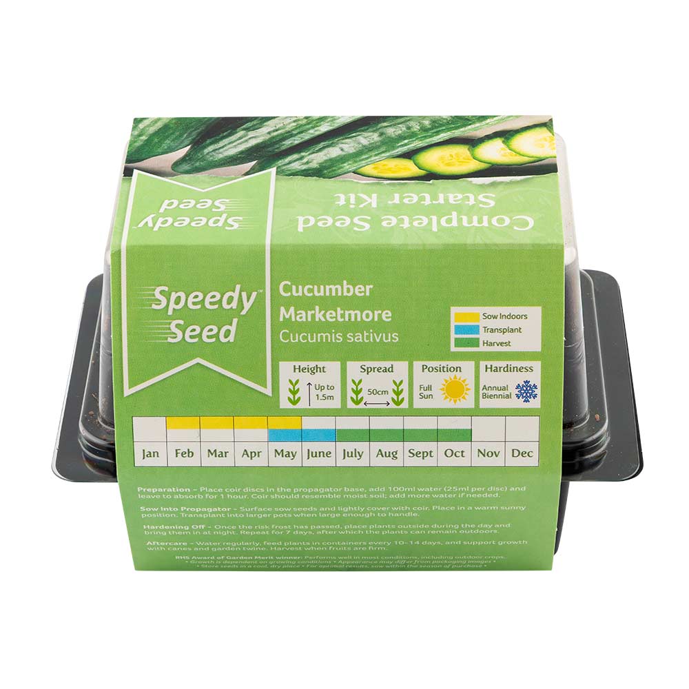Speedy Seed Grow Your Own Cucumber Starter Kit