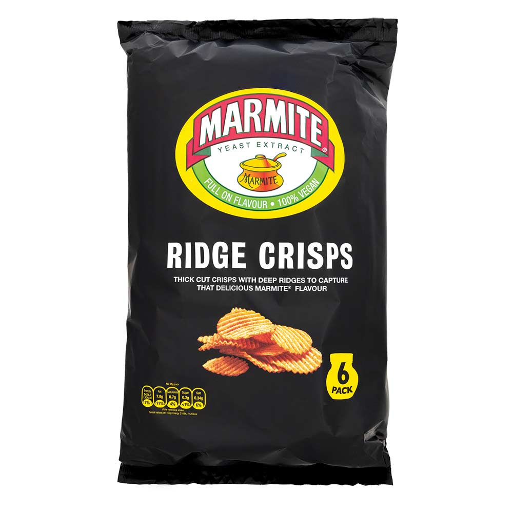 Marmite Crisps 6 Pack