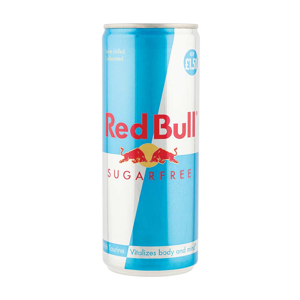 Red Bull Energy Drink Sugar Free 250ml