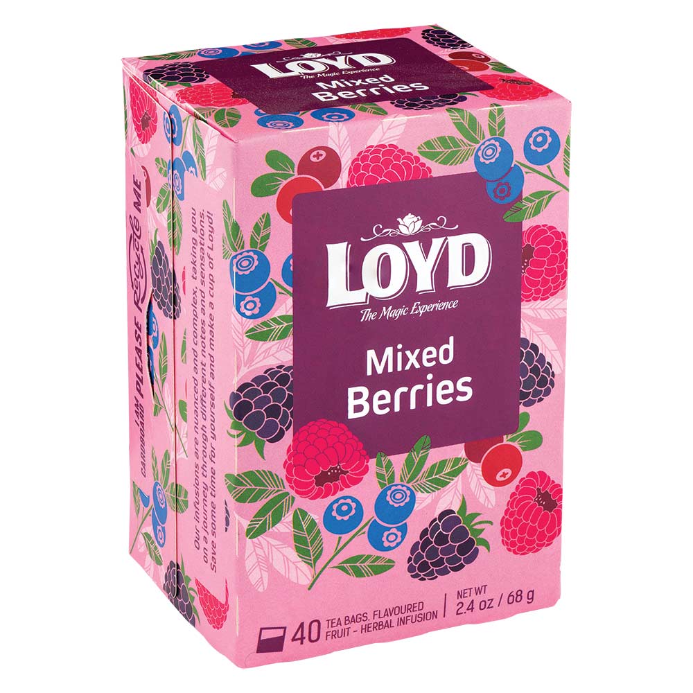 Loyd Tea Bags Mixed Berries 40 Tea Bags