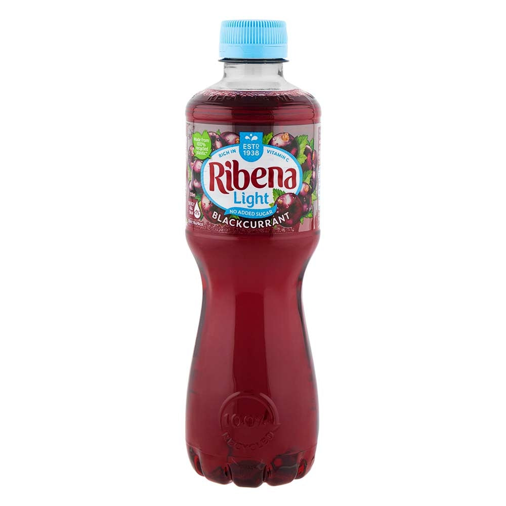 Ribena Blackcurrant Light Bottle 500Ml | Poundstretcher 530261