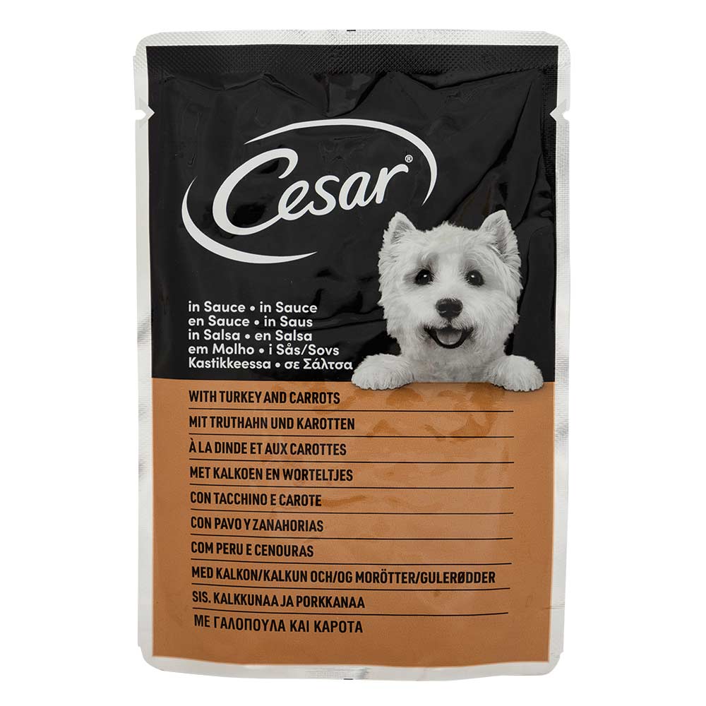 Cesar Selection in Sauce Adult Dog Pouches 40 X 100g