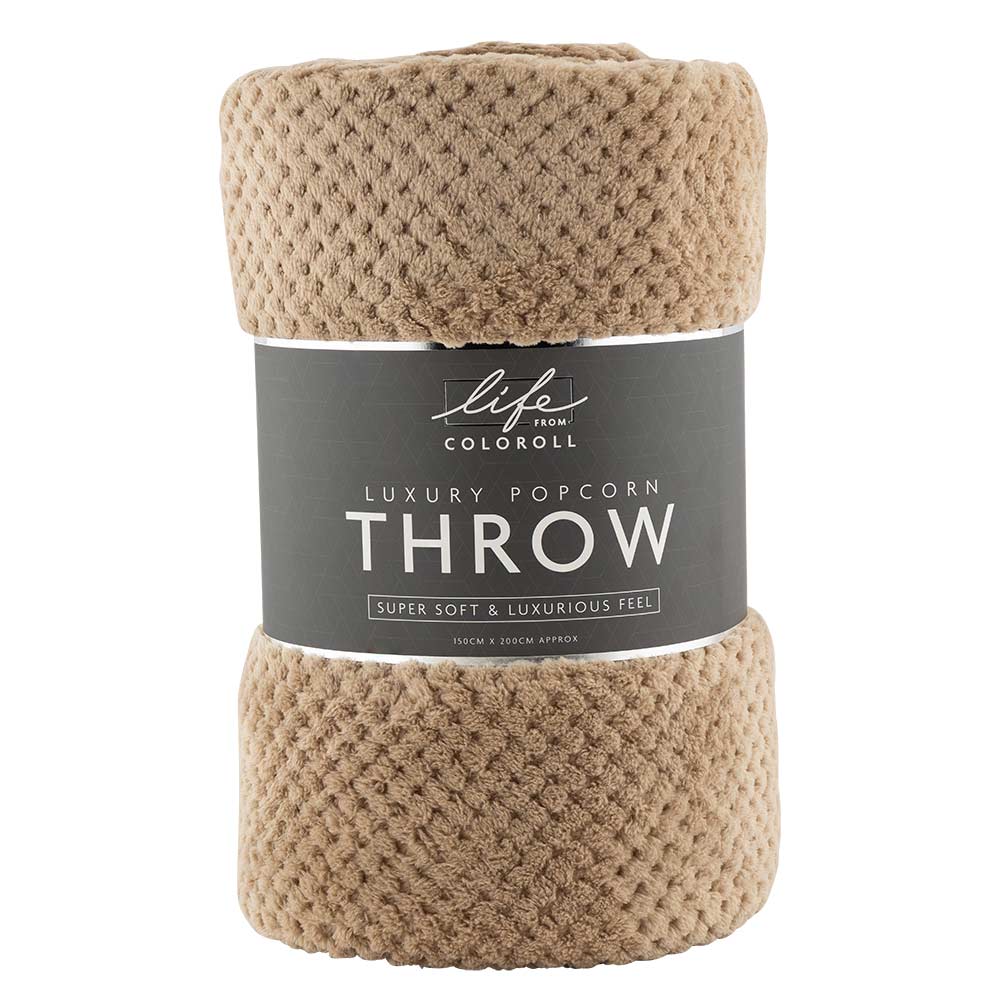 Luxury Popcorn Throw 150 X 200cm