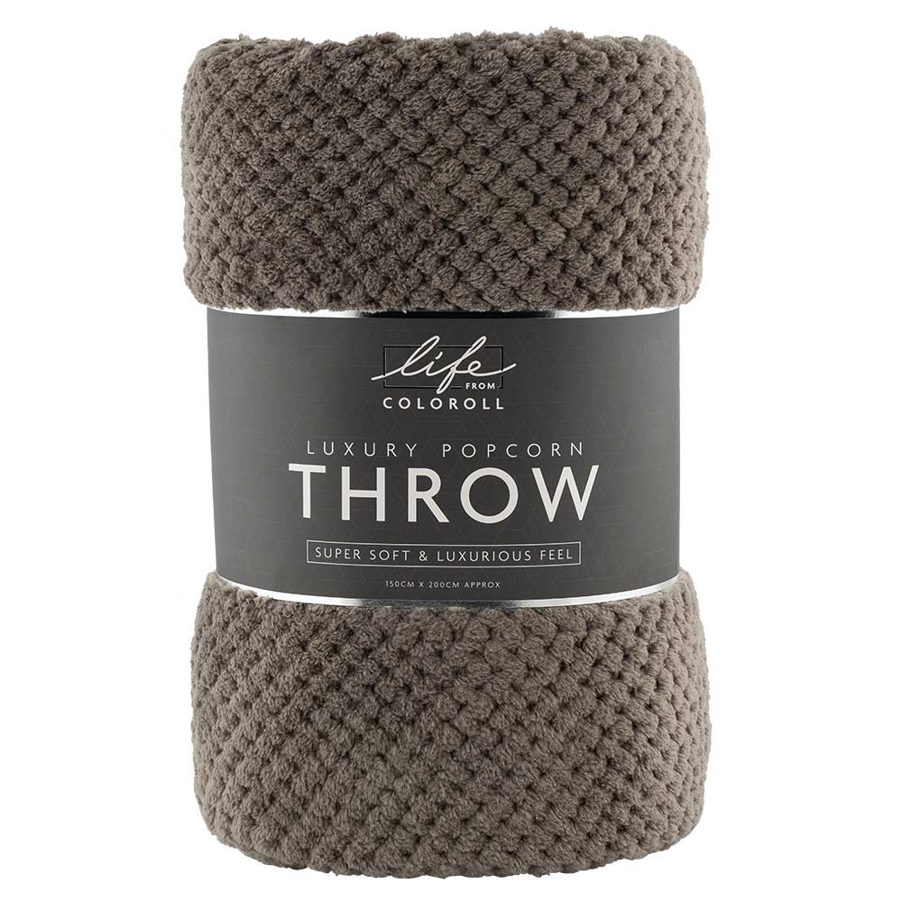 Luxury Popcorn Throw 150 X 200cm