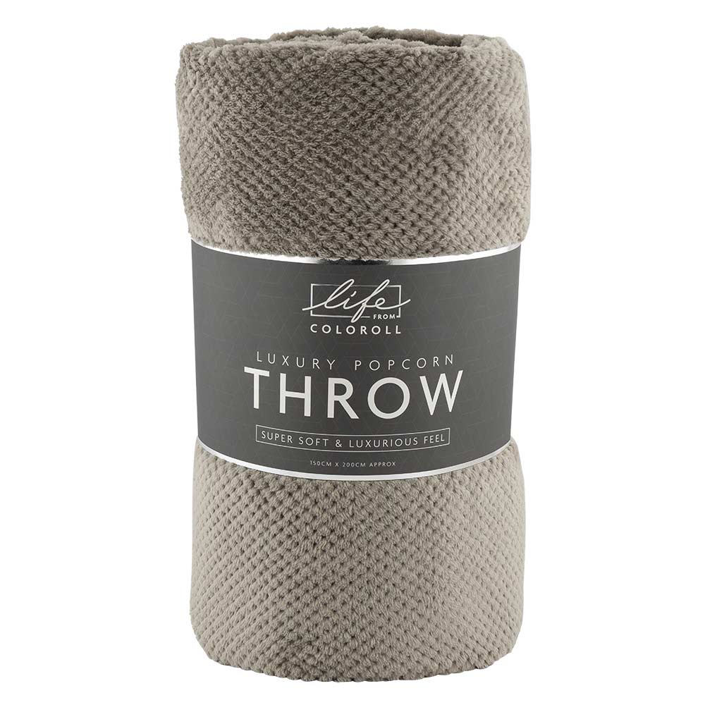 Luxury Popcorn Throw 150 X 200cm