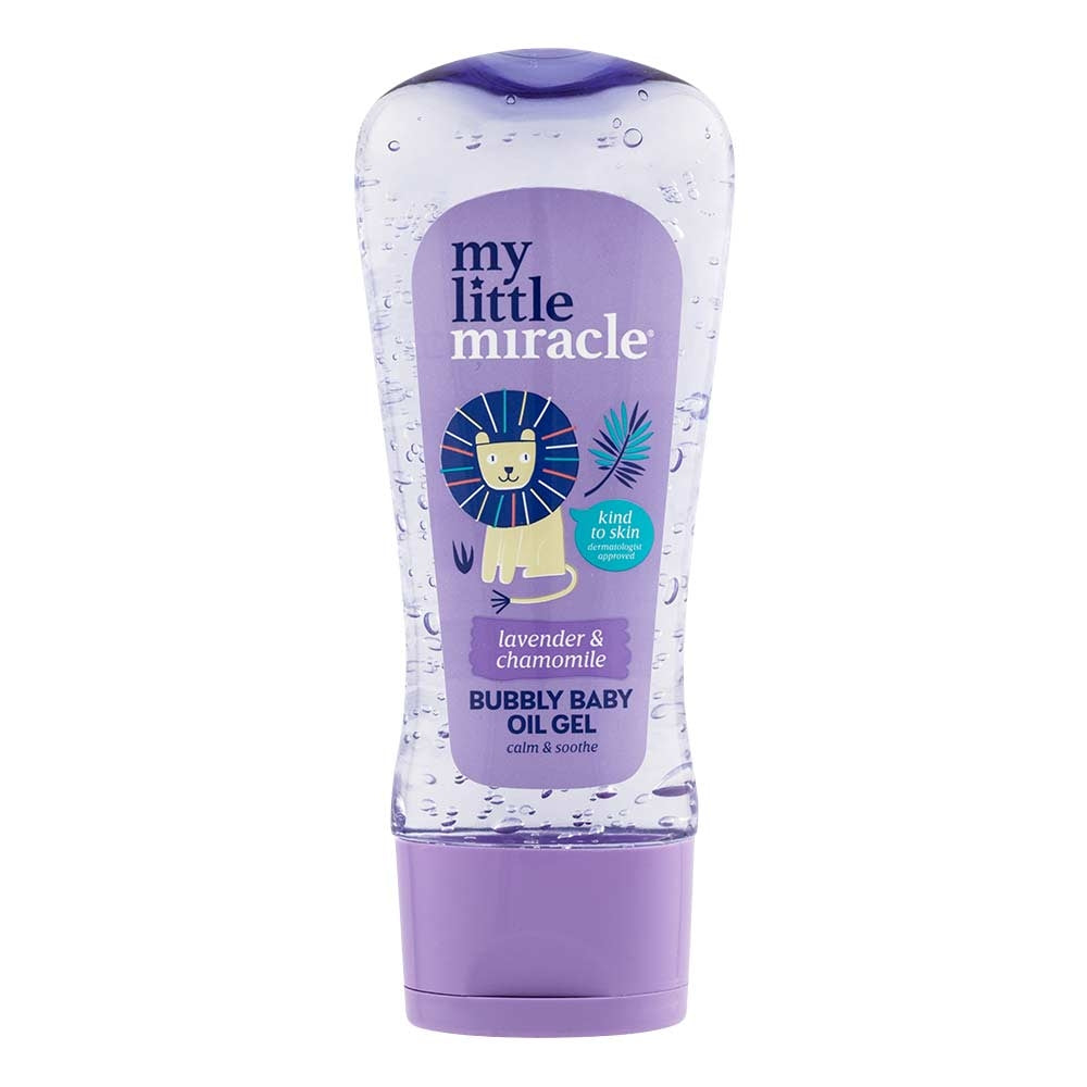 My Little Miracle Bubbly Baby Oil Gel - Lavender & Chamomile 500Ml | Poundstretcher 546221
