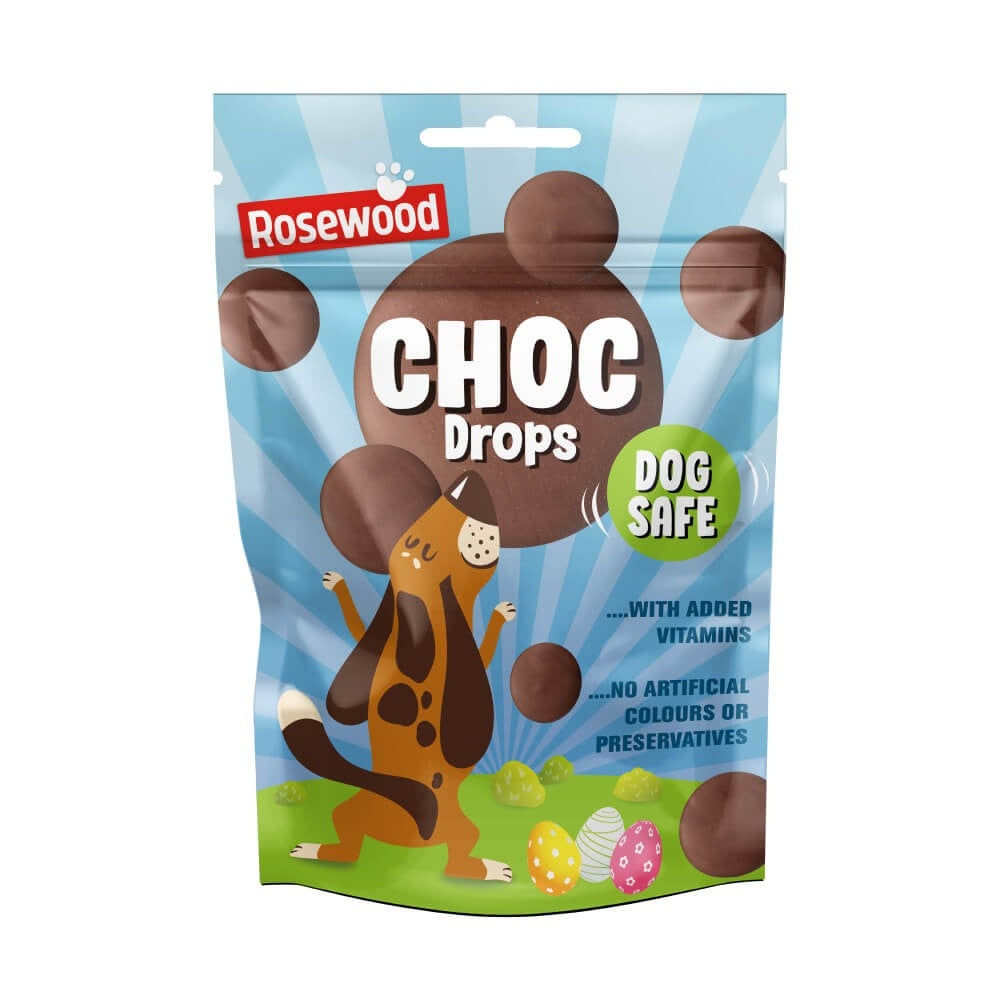 Rosewood Choc Drops For Dogs 60G | Poundstretcher 557221