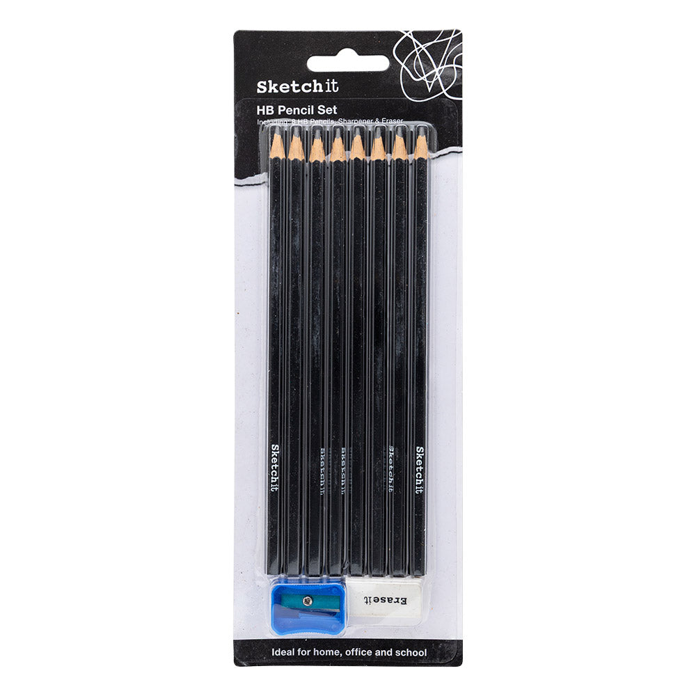 Hb Pencil Set 10 Pack