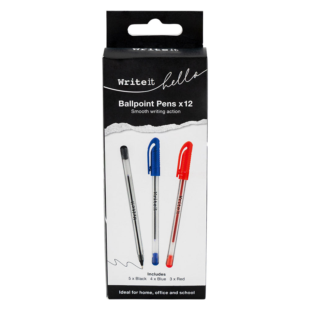 Ballpoint Pens 12 Pack
