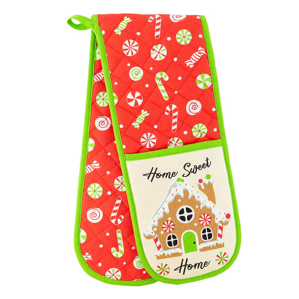 Christmas Double Sided Oven Glove