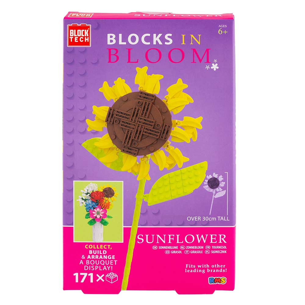 Blocks in Bloom Building Blocks Sunflower
