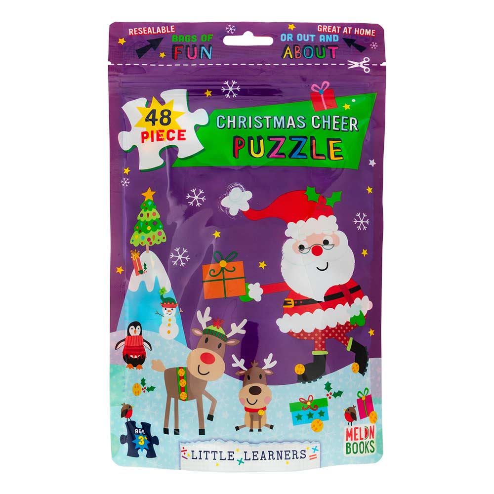 Christmas Cheer Puzzle Bag 48 Pack