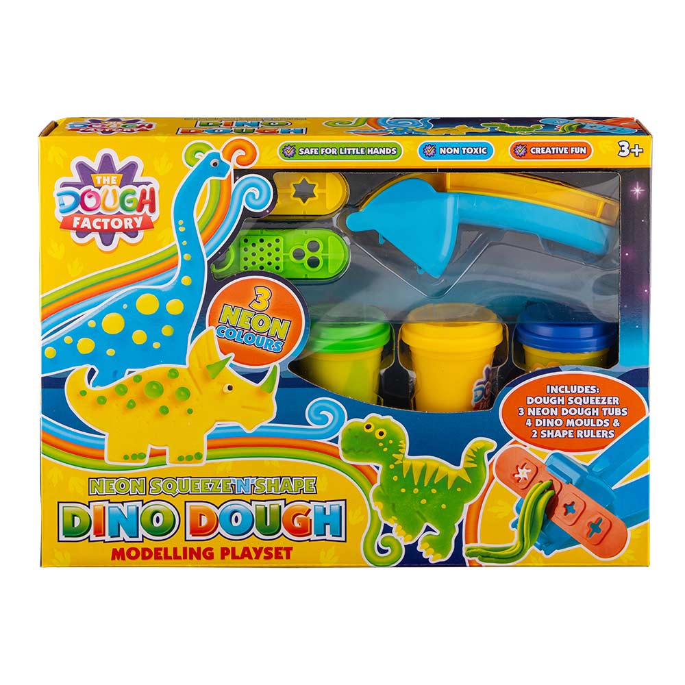 The Dough Factory Dino Dough Modelling Playset