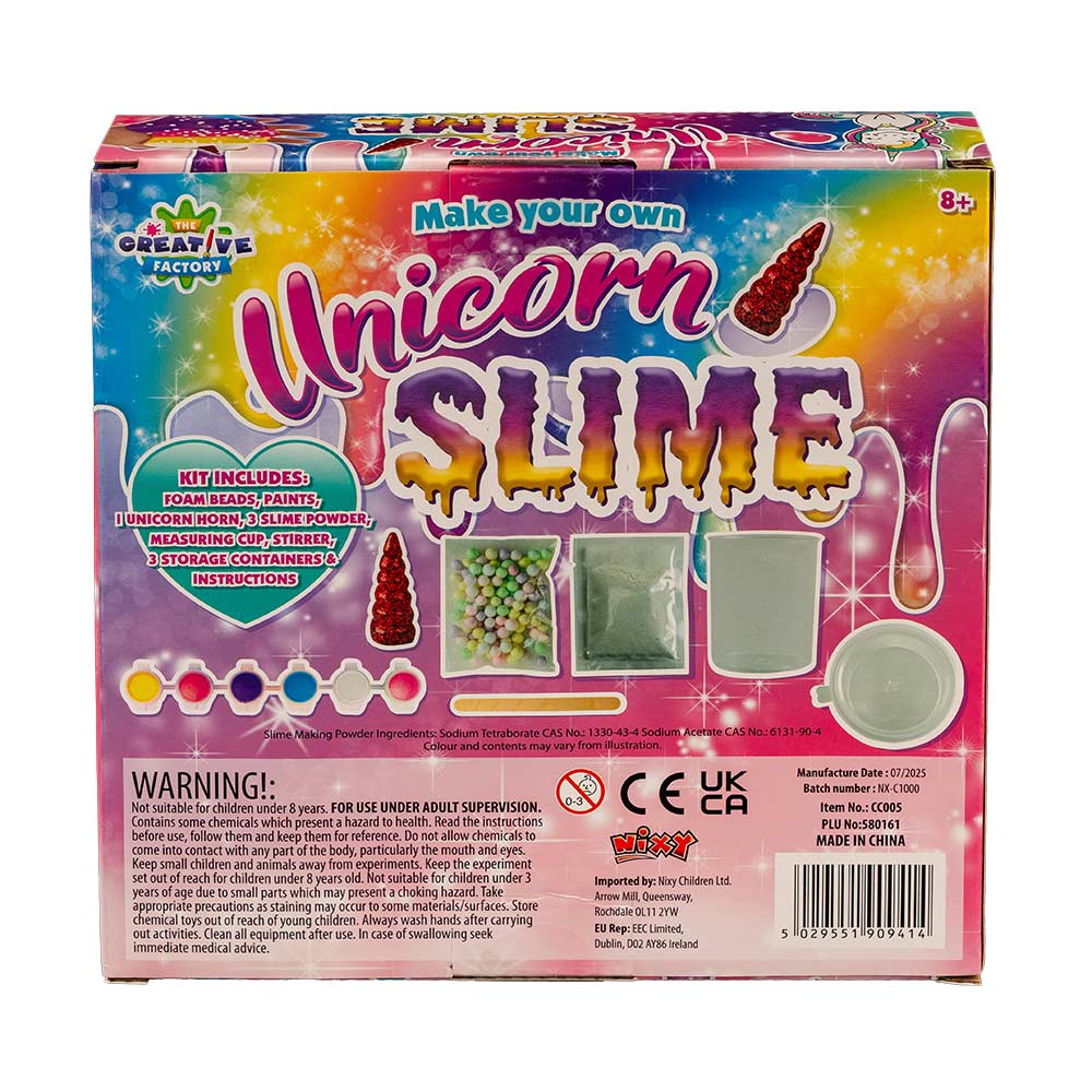 Make Your Own Unicorn Slime