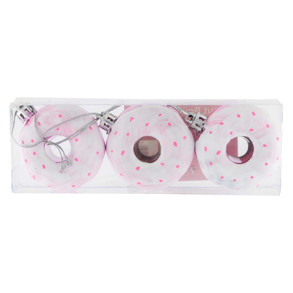 Donut Baubles 3 Pack