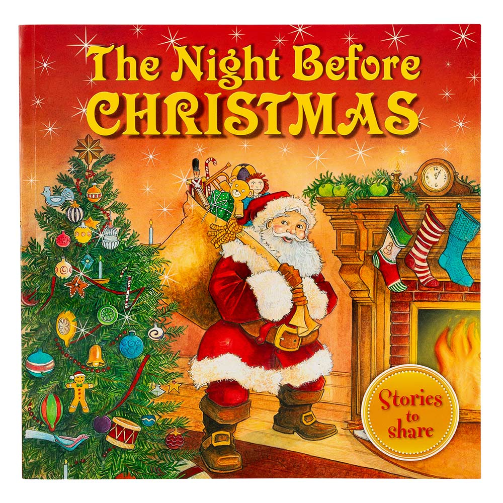 The Night Before Christmas Kids Story Book