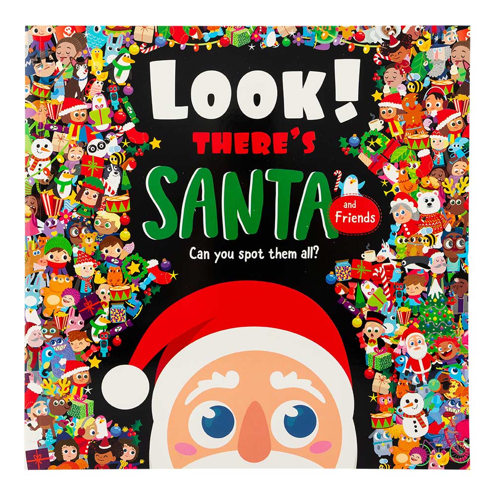 Look! There's Santa Kids Story Book