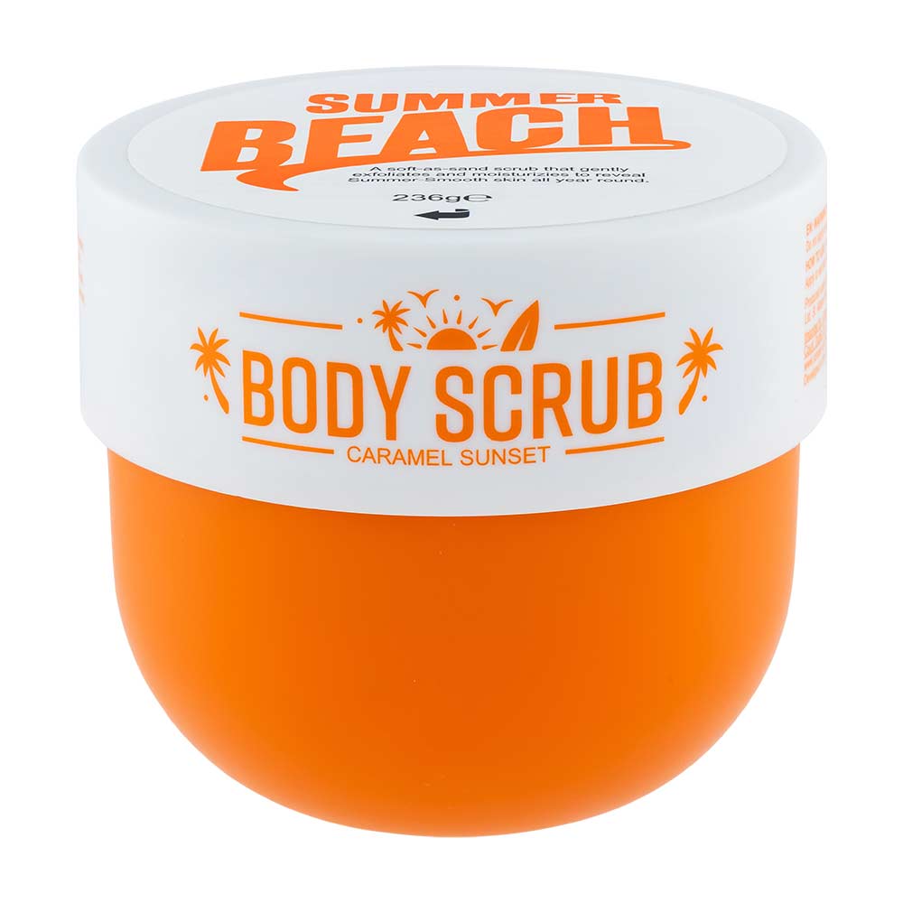 Summer Beach Body Scrub Caramel Sunset 236g