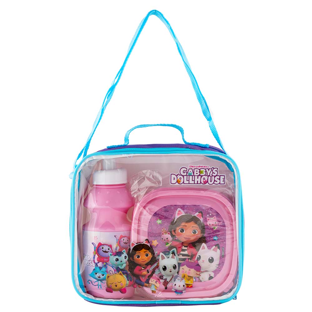 Gabby's Dollhouse 3pc Lunchbox Set