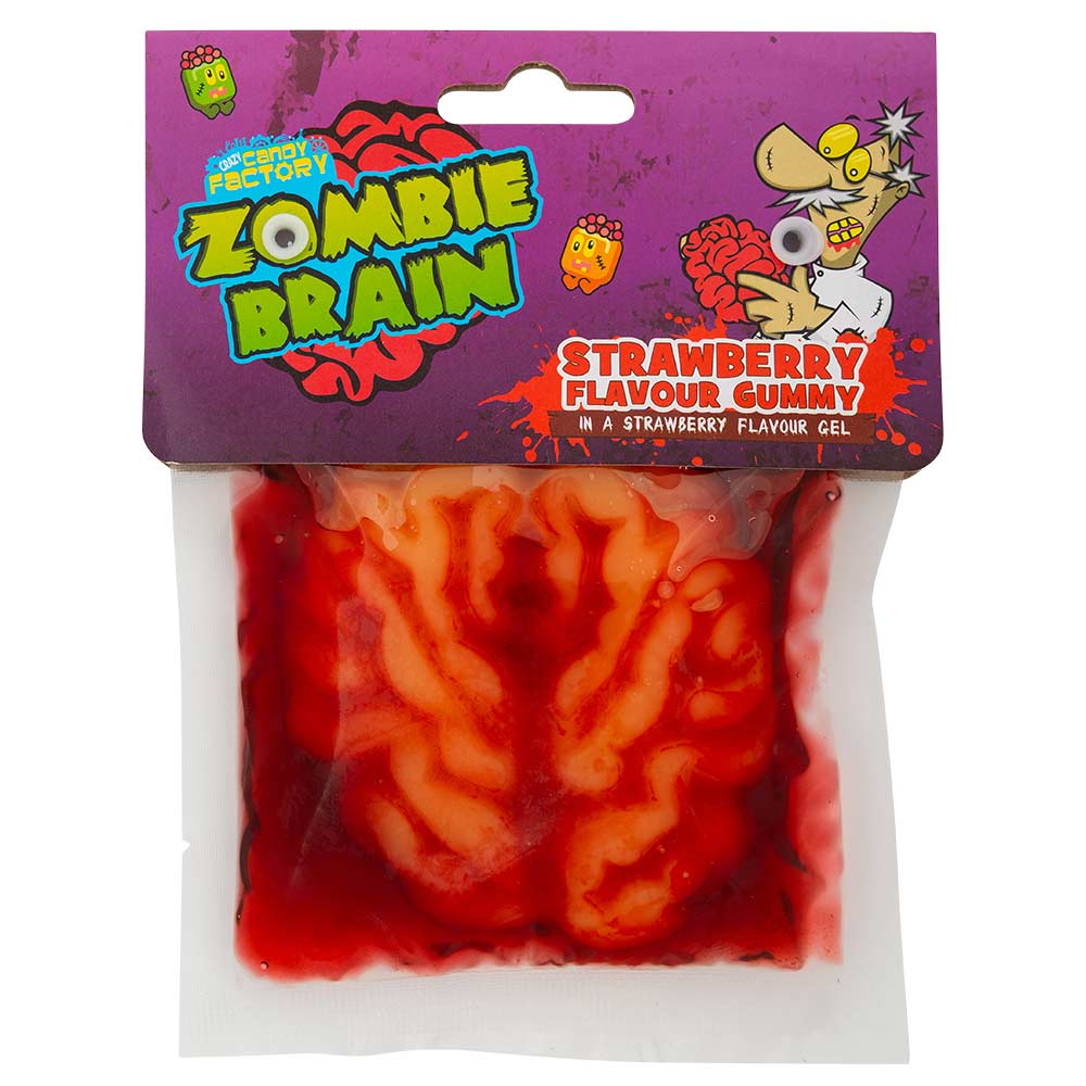 Zombie Brain Strawberry Flavour Gummy 120g