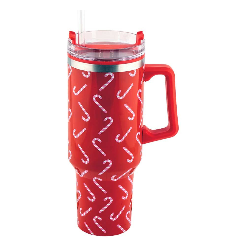 HydroSip Festive Travel Cup With Straw 40 OZ