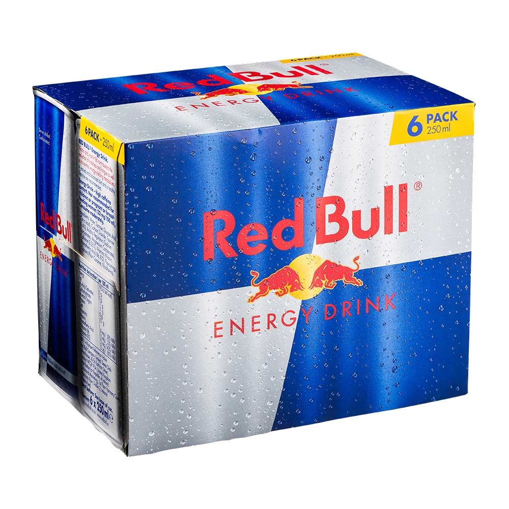 Red Bull Energy Drink 6 x 250ml
