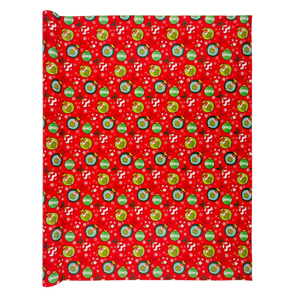 Grinch Gift Wrap 3 Metres