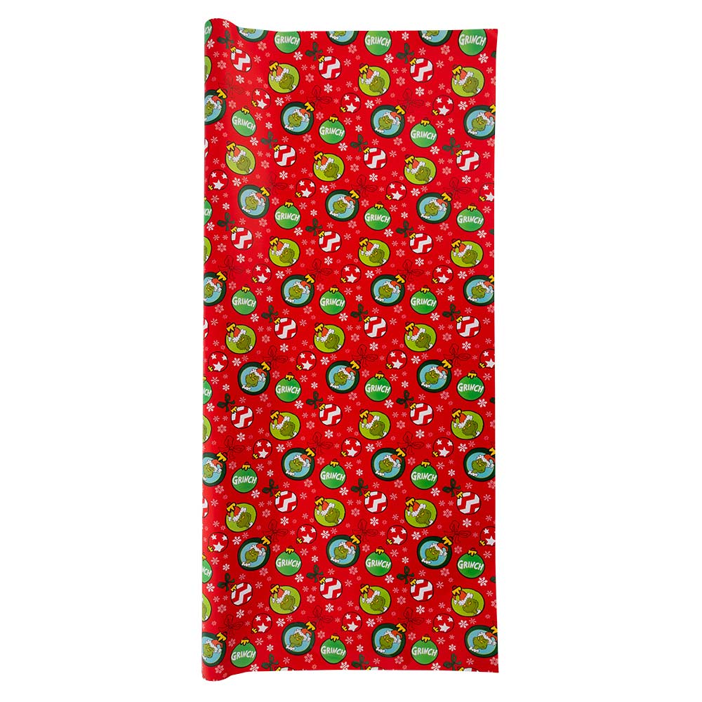 Grinch Gift Wrap 3 Metres
