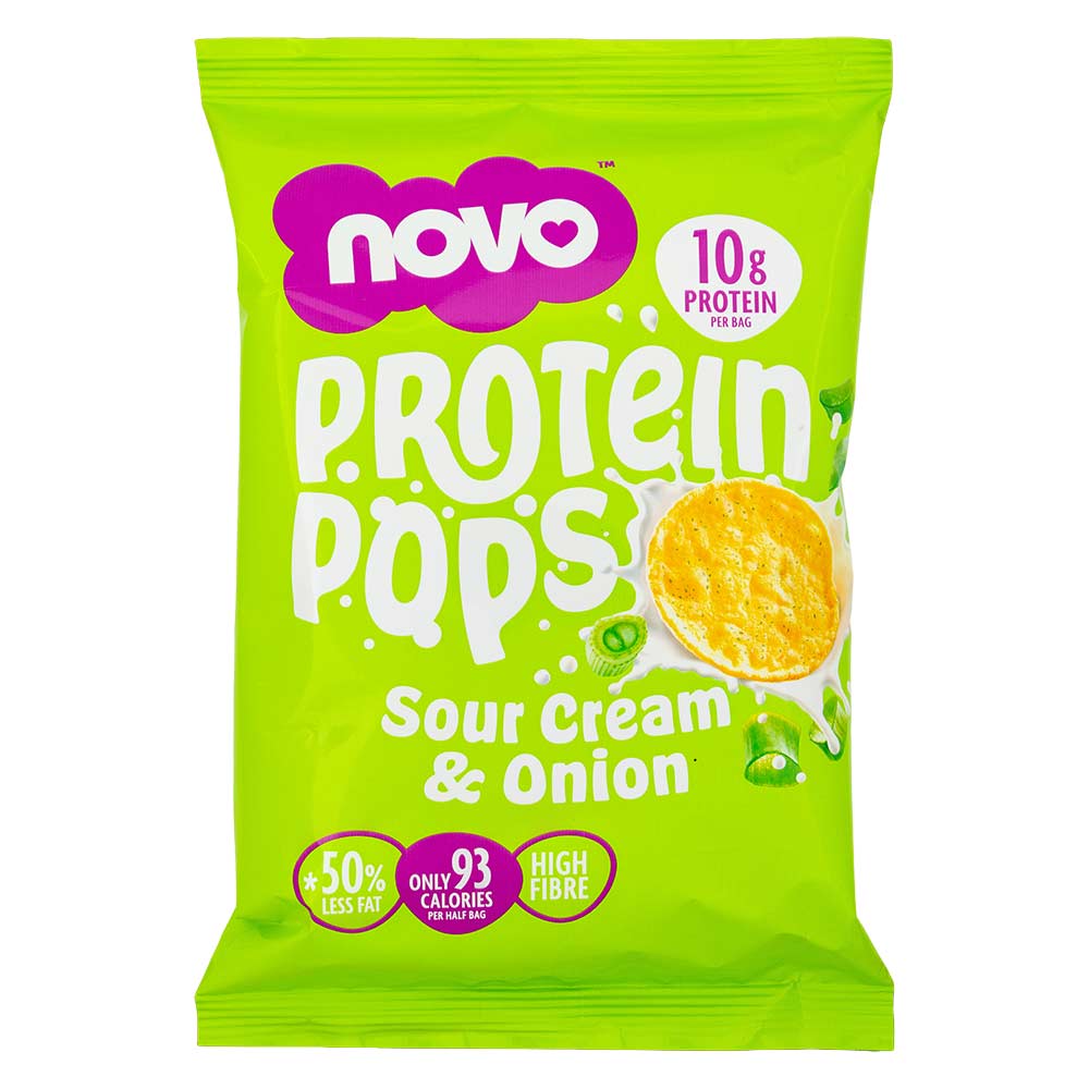 Novo Protein Pops Sour Cream & Onion 45g