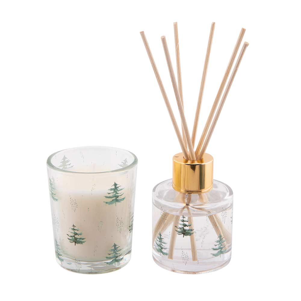 Winter Wonderland Scented Candle & Diffuser Set