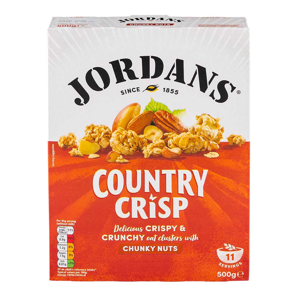 Jordans Country Crisp Chunky Nut Cereal 500g