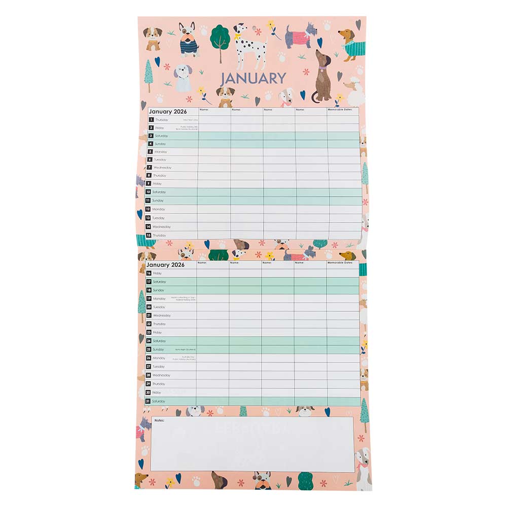 2026 Family Organiser