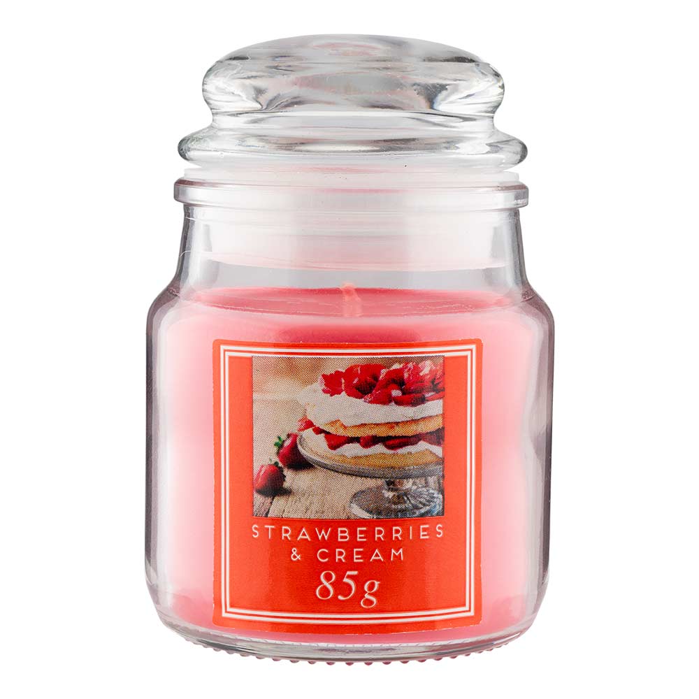 3oz Jar Candle Strawberries & Cream